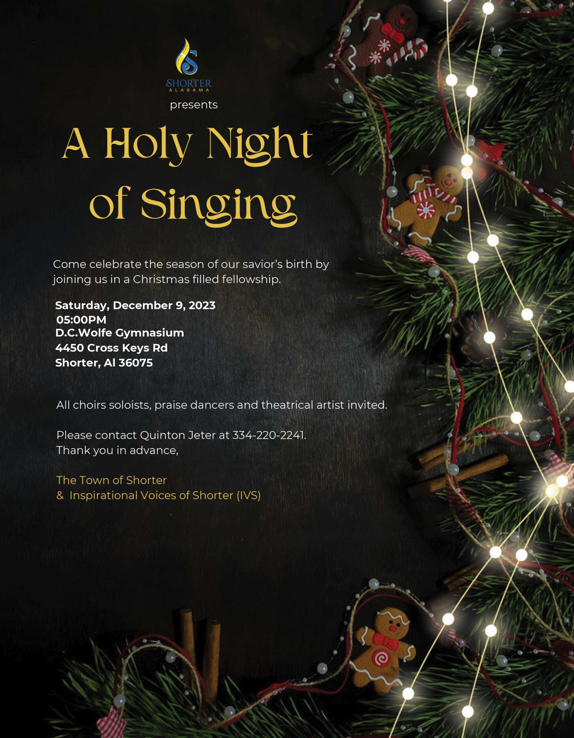 A Holy Night of Singing